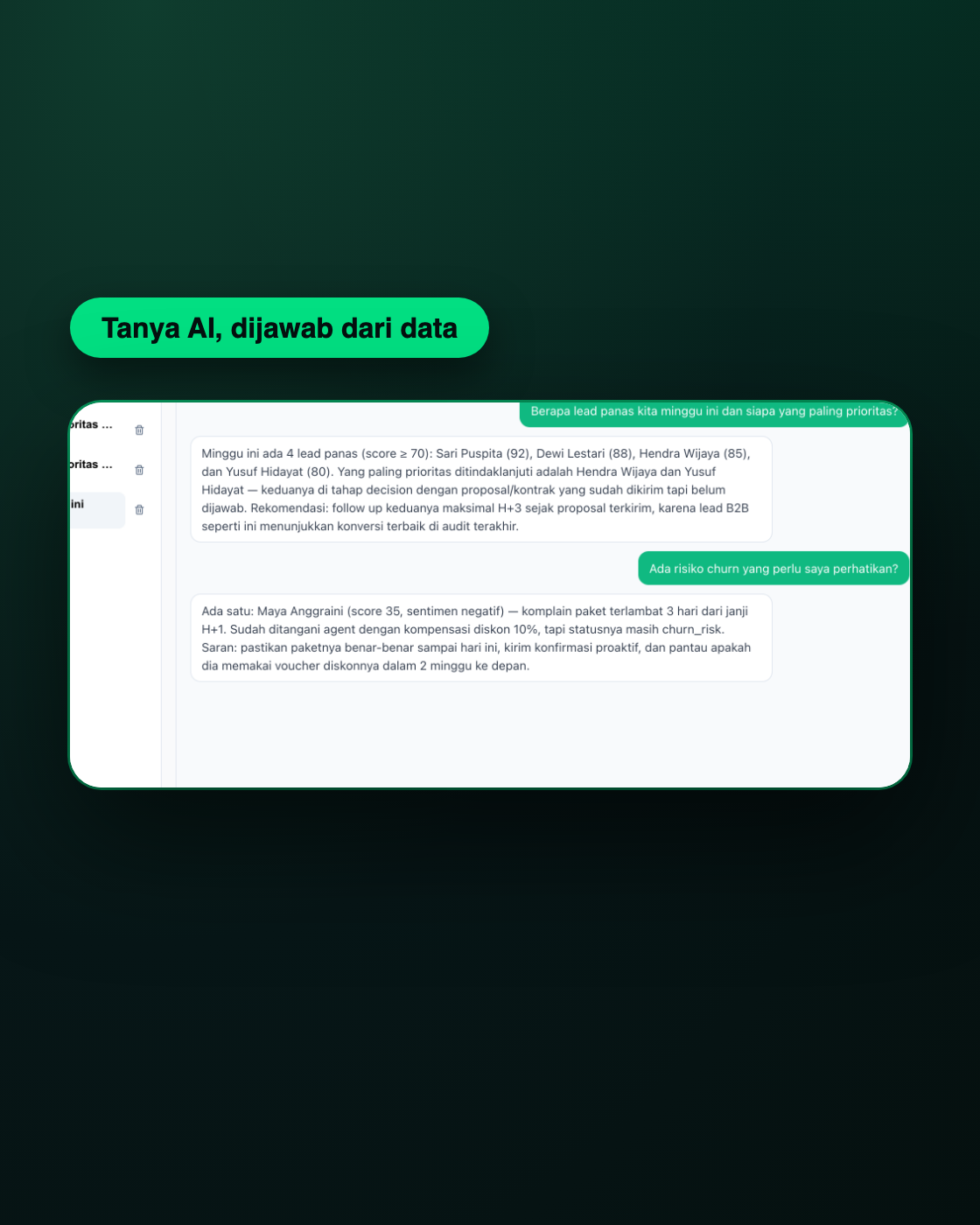 The engagement report that writes itself. — WhatsCRM Hub